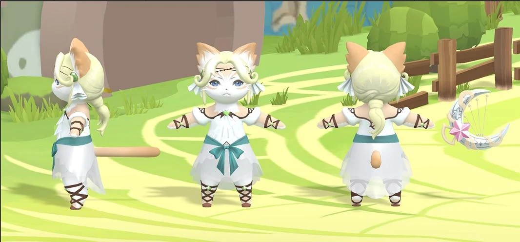 Character modeling — Cat Resort